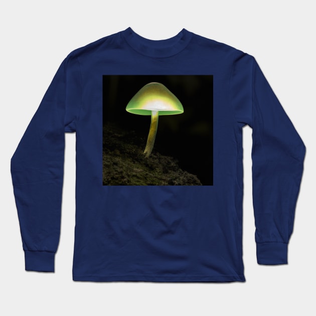 Illuminating Mushroom Long Sleeve T-Shirt by Trip Tank